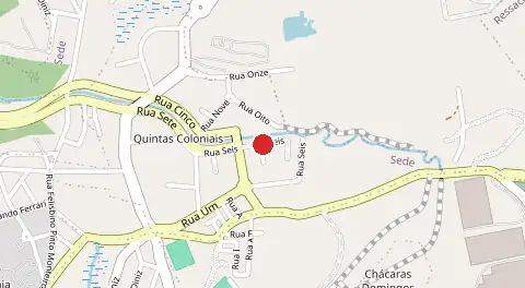 Mapa de Quintas Coloniais