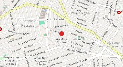 Mapa de Vila Maria Cristina