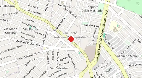 Mapa de Santo Antônio Barroquinha