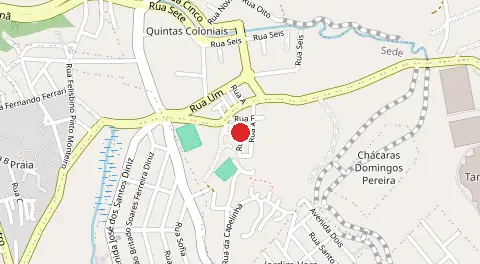 Mapa de Vila Militar