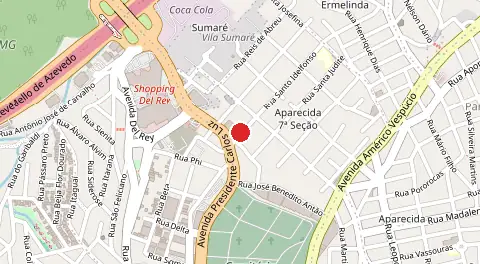 Mapa de Aparecida Setima Secao