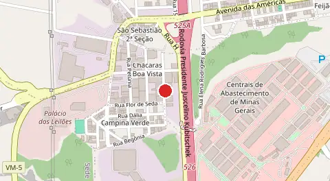 Mapa de Campina Verde