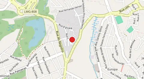 Mapa de Vila Barroquinha