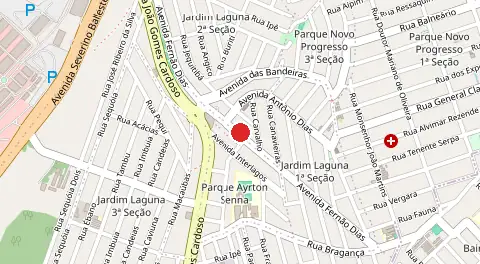 Mapa de Jardim Laguna