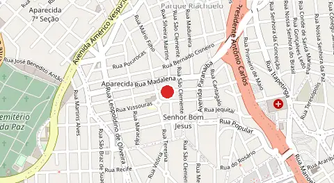 Mapa de Bom Jesus
