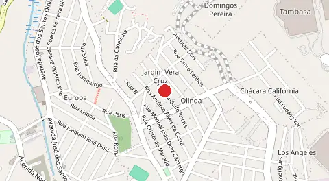 Mapa de Olinda