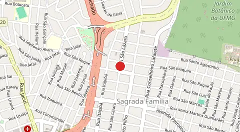 Mapa de Sagrada Familia