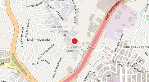 Mapa de Vila Antena Montanhes