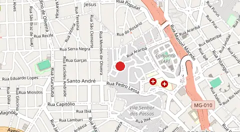 Mapa de Pedreira Prado Lopes