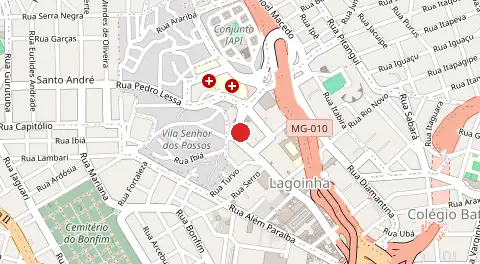 Mapa de Lagoinha
