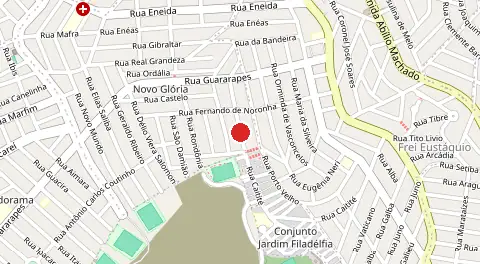 Mapa de Novo Glória