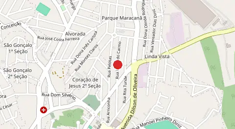 Mapa de Parque Maracana