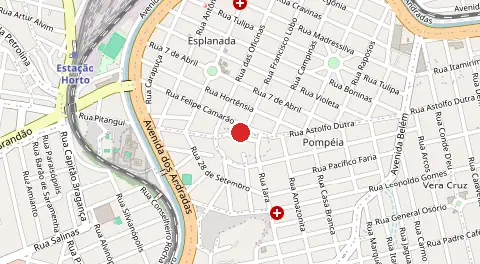 Mapa de Vila Nossa Senhora do Rosario