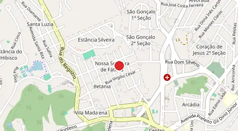 Mapa de Betania