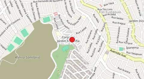 Mapa de Conjunto Jardim Filadelfia