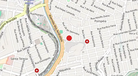 Mapa de Pompeia
