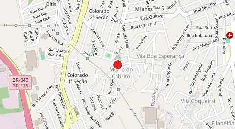 Mapa de Morro do Cabrito