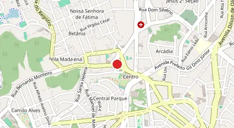Mapa de Centro