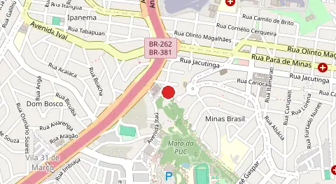 Mapa de Minas Brasil