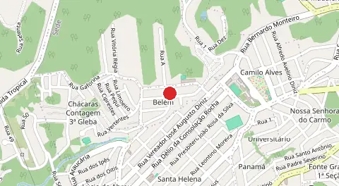 Mapa de Vila Belem