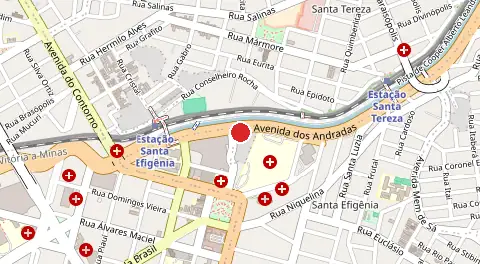 Mapa de Vila Ponta Pora