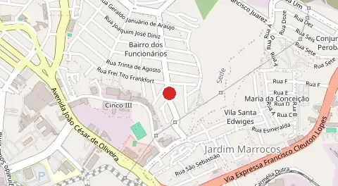 Mapa de Funcionarios