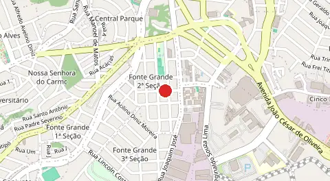 Mapa de Fonte Grande