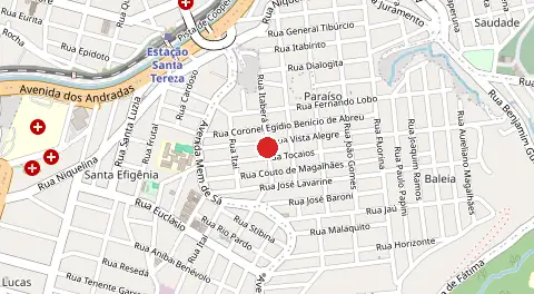 Mapa de Santa Efigenia