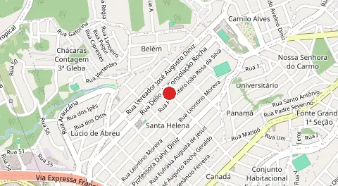 Mapa de Santa Helena