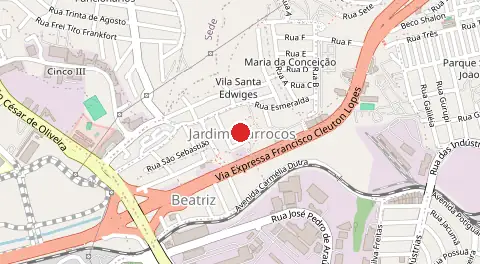 Mapa de Jardim Marrocos