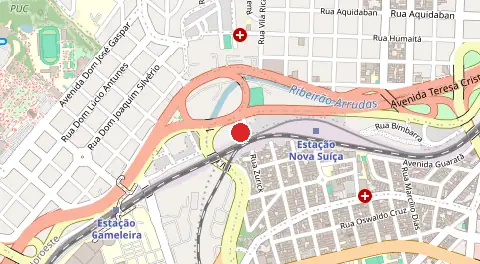 Mapa de Vila da Amizade