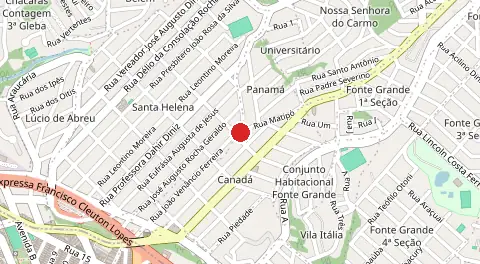 Mapa de Vila Panama