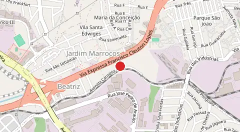 Mapa de Vila Beatriz