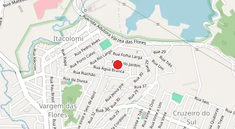 Mapa de Itacolomi