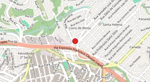 Mapa de Lúcio de Abreu
