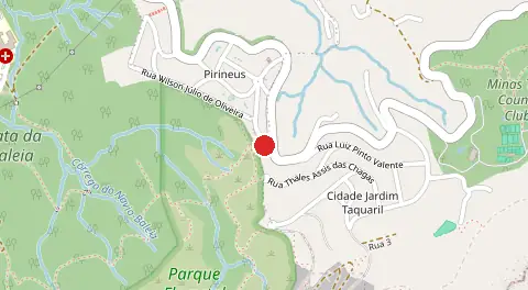Mapa de Cidade Jardim Taquaril