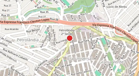 Mapa de Vila Universal
