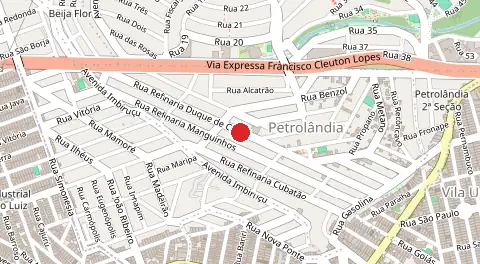 Mapa de Petrolandia