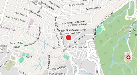 Mapa de Fazendinha