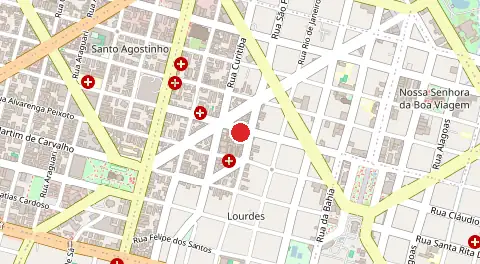 Mapa de Lourdes