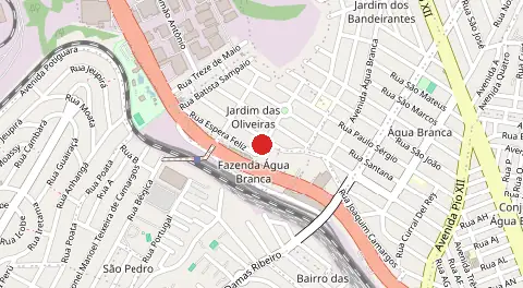 Mapa de Jardim das Oliveiras
