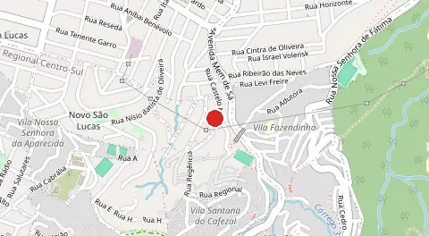 Mapa de Vila Novo São Lucas