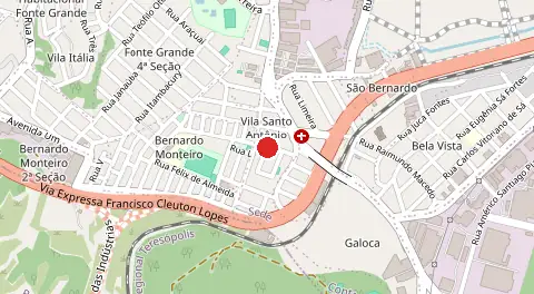 Mapa de Santo Antônio