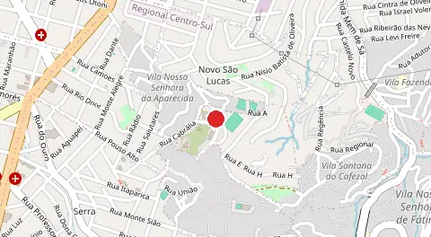 Mapa de Nossa Senhora do Rosario