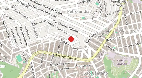 Mapa de São Caetano