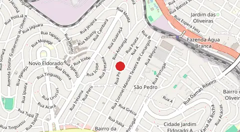 Mapa de Novo Eldorado