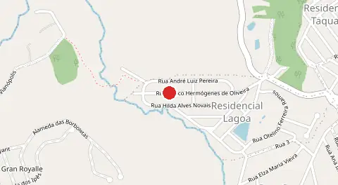 Mapa de Residencial Lagoa