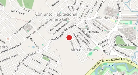 Mapa de Alto das Flores