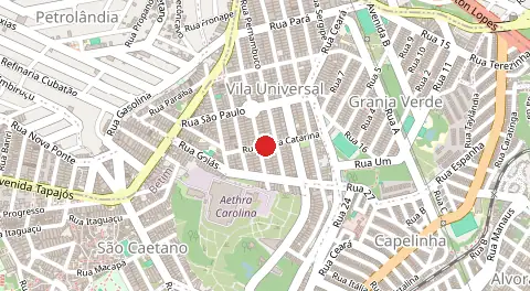 Mapa de Vila Universal