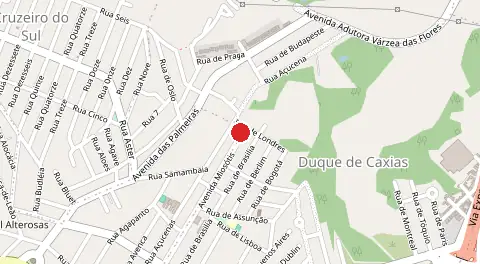 Mapa de Duque de Caxias